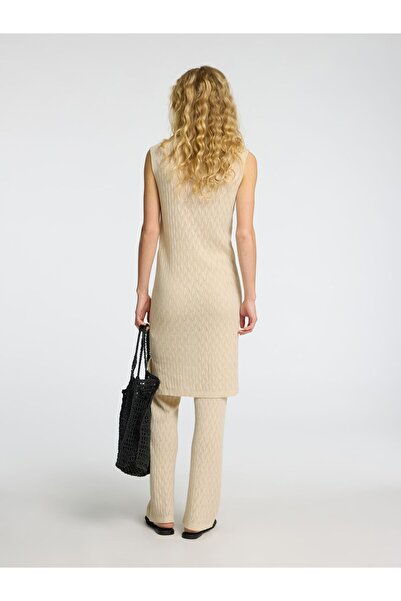 Selected Femme Midikleid Strick