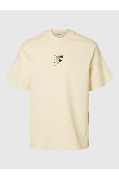 Selected Homme T-Shirt mit Rundhalsausschnitt Print