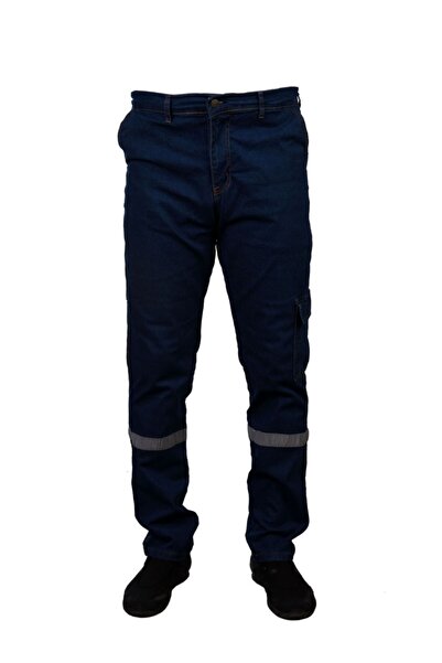 Tok İş Elbiseleri İş Pantolonu Likralı Kot