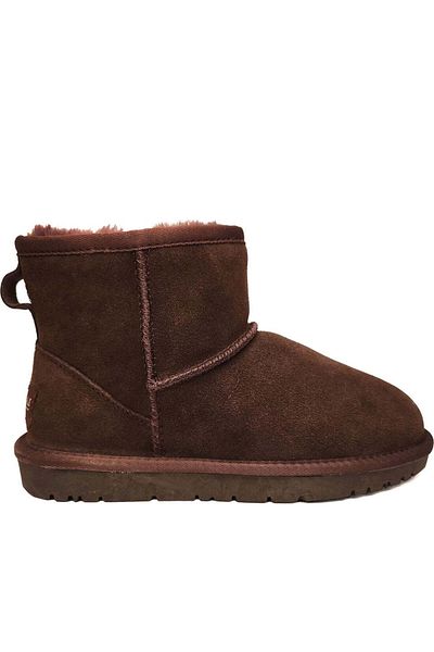 La Conte Brown Booties Womens Shoes