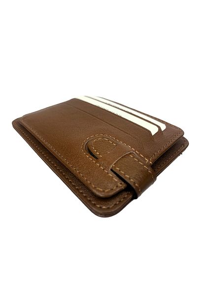 yavuz deri Genuine Leather Wallet with Cash Compartment Card Holder