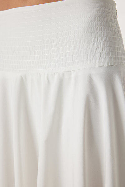 Lovelyİstanbul Vară Midi Impact ECRU LNS0038