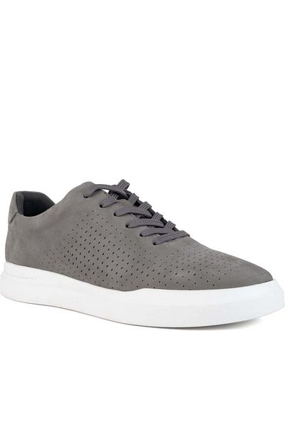Sergio Moretti Grey Trainers Mens Shoes