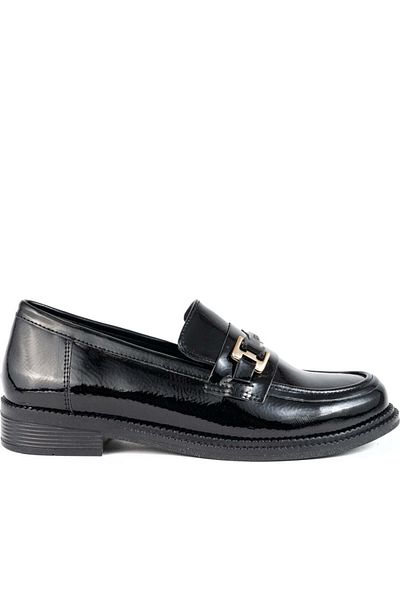 Vaani Black Loafers Womens Shoes