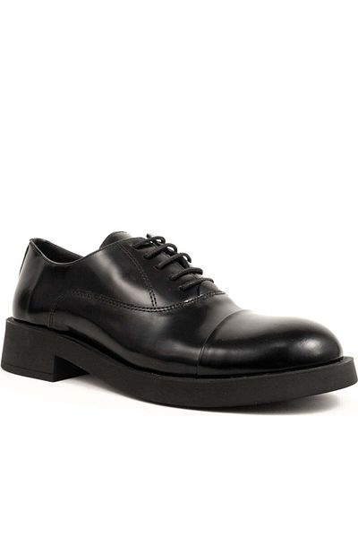 Sergio Moretti Black Loafers Womens Shoes