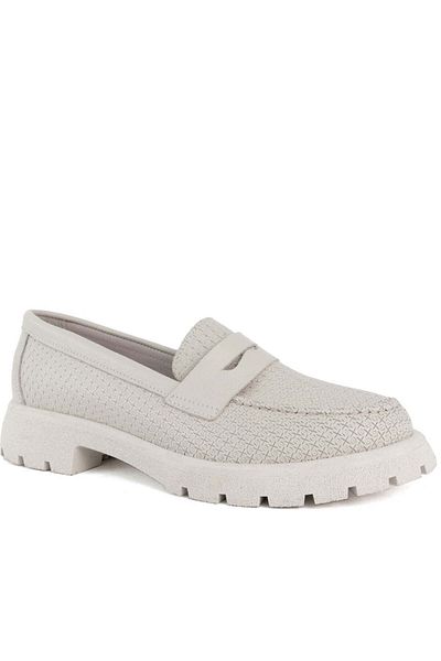 La Conte Beige Loafers Womens Shoes