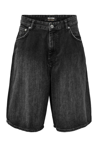Only & Sons Jeans-Shorts ONSCARL Mid Rise Ballon Schnitt Shorts