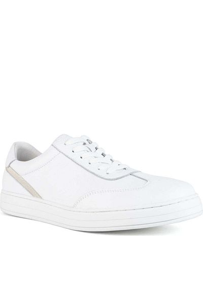 La Conte White Trainers Mens Shoes