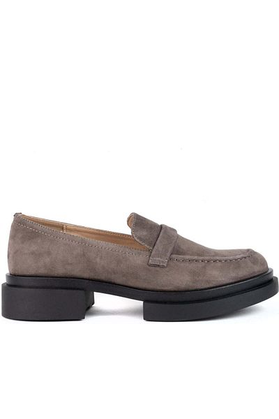 Santino Milano Brown Loafers Womens Shoes
