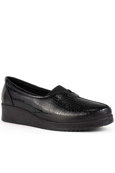 La Conte Black Loafers Womens Shoes