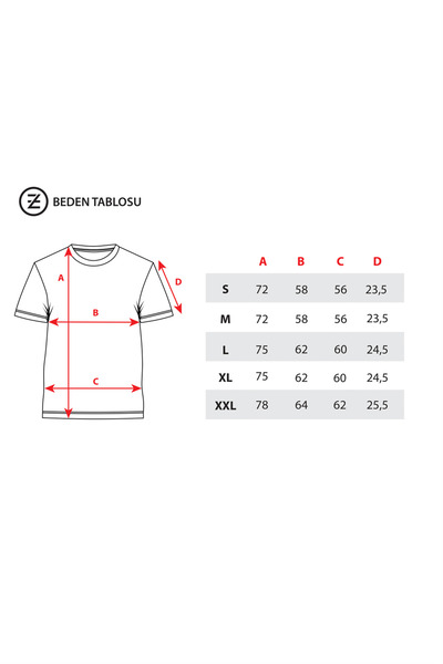 Trendiz Unisex Red Convertible Tshirt - Λευκό