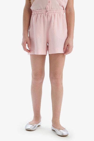 DeFacto Girl's Elastic Waist Viscose Shorts D7616A825Hs