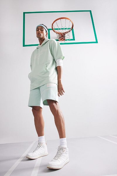 DeFacto DeFactoFit - Αθλητικό σορτς με κοντό πόδι NBA Golden State Warriors Standard Fit D8621AX25SP