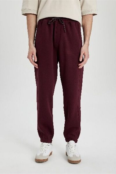 DeFacto Regular Fit Sweatpants Pockets Lace up Waist Elastic Leg B6155Ax24Sp