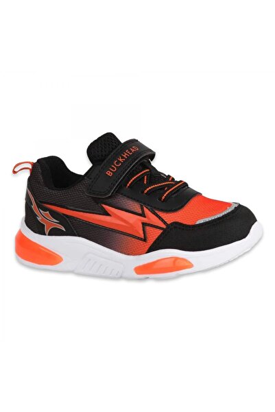 BUCKHEAD Buck3022 Cyrus Lighted Casual Black Boys' Sneakers