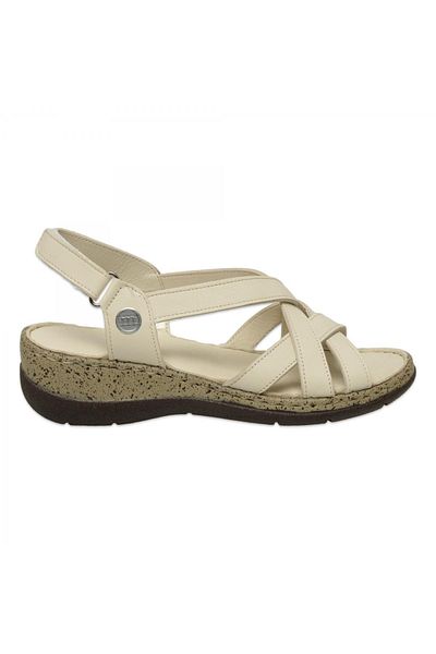 Mammamia D25Ys-2865Z Daily Cream Women's Sandals
