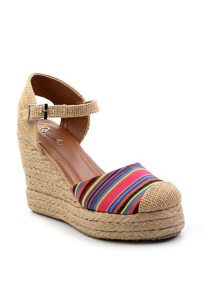 Bambi Pinstripe Women's Espadrille K 01874414604