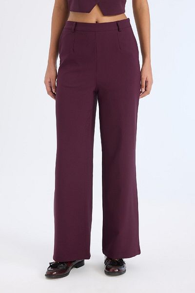 DeFacto Wide Leg Pants High Waist Wide Wide Leg E2365Ax24Au
