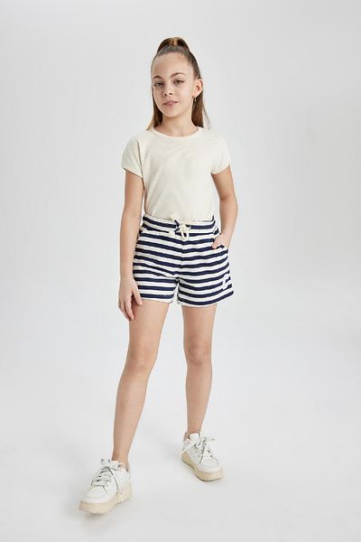 DeFacto Girl's Striped Shorts A2466A824HS