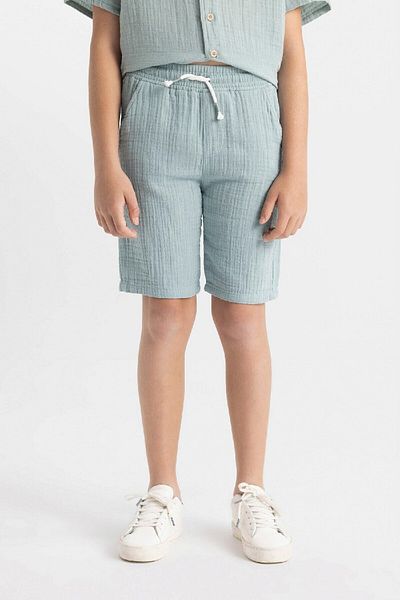 DeFacto Boys' Muslin Shorts - Z5370A624HS