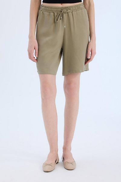 DeFacto High Waist Short Leg Belmando Shorts I6760Az25Hs