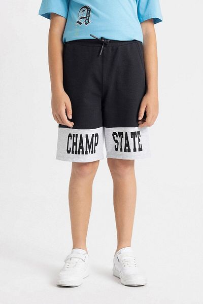 DeFacto Printed Shorts for Boys - C3895A824HS