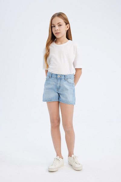 DeFacto Short Jean pentru fete B5037A825SM - Există mai multe opțiuni