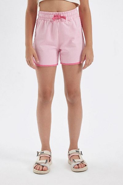 DeFacto Girl's Elastic Waist Basic Straight Shorts D0899A824Hs