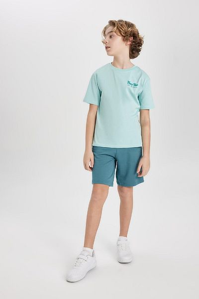 DeFacto Boy's Basic Plain Shorts B5867A824Sm