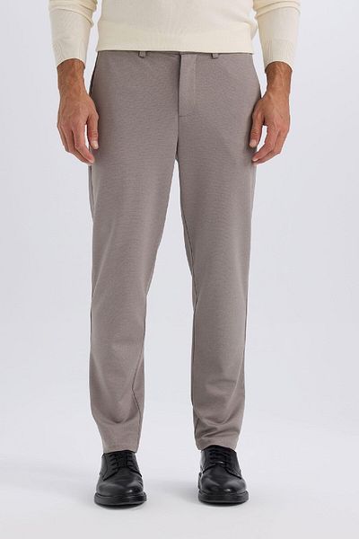 DeFacto Jogger καλοκαιρινό υφασμάτινο παντελόνι Basic ίσια τσέπη ίσιο πόδι T6317az25sp