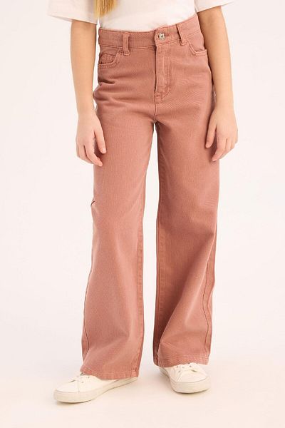 DeFacto Girl Wide Leg Wide Leg Cotton Pants D9131A825Sm