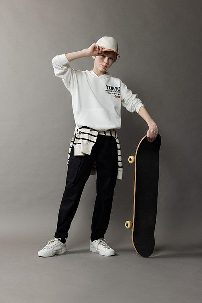 DeFacto Boys Cargo Jogger Standard Leg Gabardine Pants D6313A825Sp