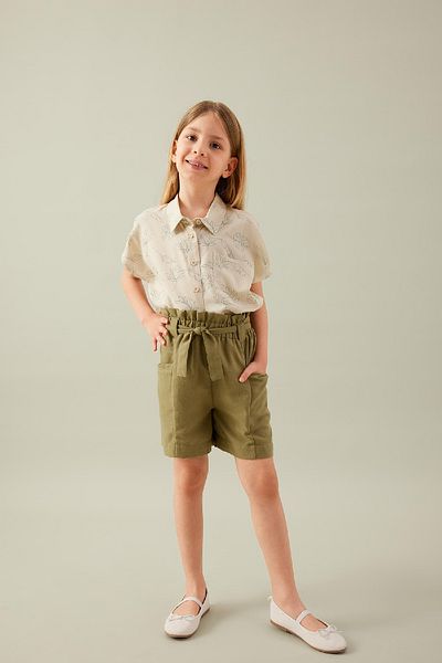 DeFacto Girl's Paperbag Shorts C0266A824SM