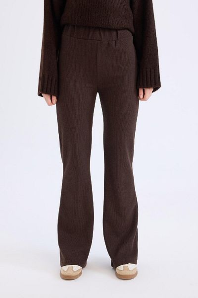 DeFacto Weites Bein, weites Bein, dehnbare Taille, lange Hose E4387AX24WN