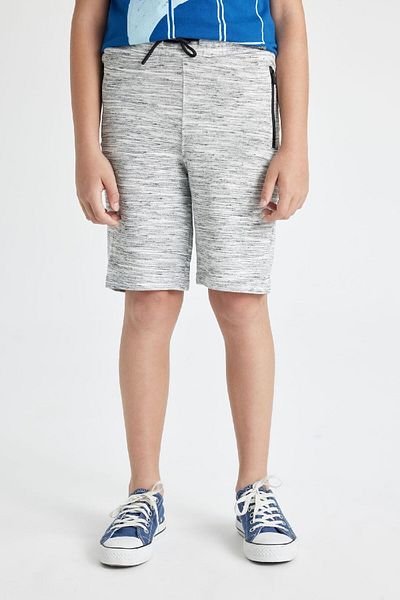 DeFacto Boy's Zippered Shorts with Pockets - C3726a824hs