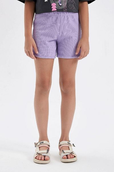 DeFacto Waffle Patterned Girl's Shorts - D0903A824HS