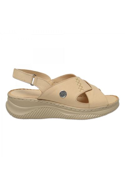 Mammamia D25Ys-2855 Γυναικεία Σανδάλια Casual Beige