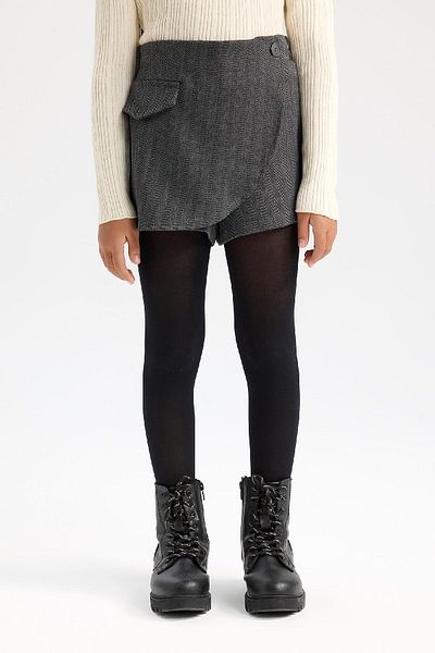 DeFacto Girl's Patterned Short Skirt D6066A824Wn