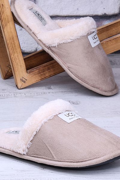 Ghattix Ucg Furry Cold-Proof Fluffy Slippers Home Slippers