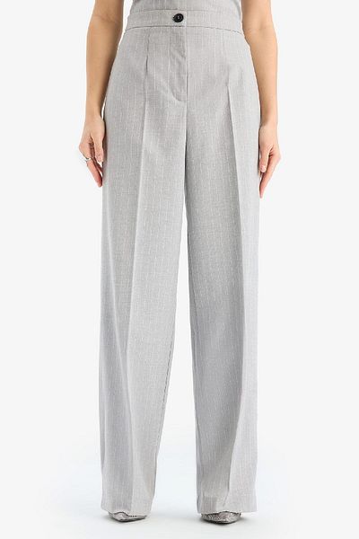 DeFacto Afra X Straight Fit Palazzo Pants High Waist Straight Leg E8470Ax25Sm