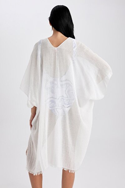 DeFacto Regular Fit Pamuklu Kimono-fall In Love Z0696az24sm