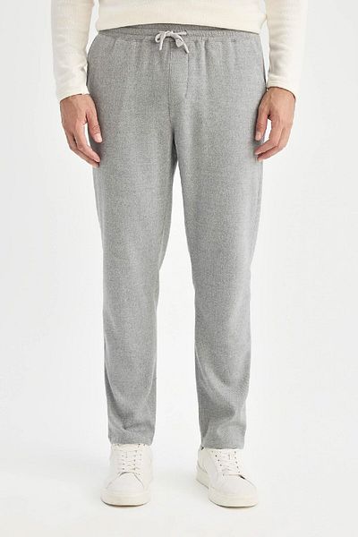 DeFacto Jogger Pants Straight Leg with Lace-Up Waist Pocket D8641Ax24Au