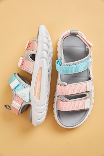 Vicco 332.F25Y.212 Cube Filet Phylon Gray Kids Sandals