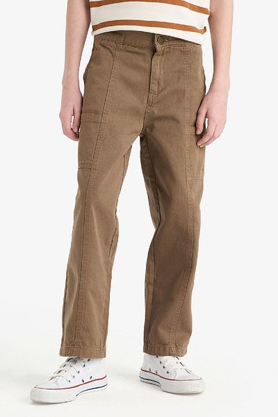 DeFacto Boys Loose Fit Elastic Waist Twill Pants D9850A825Sp