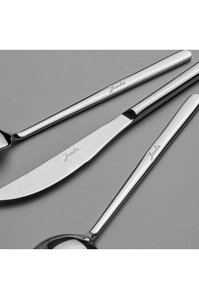 Jumbo 2900 Vannes 84 Pieces 12 Person Cutlery Set