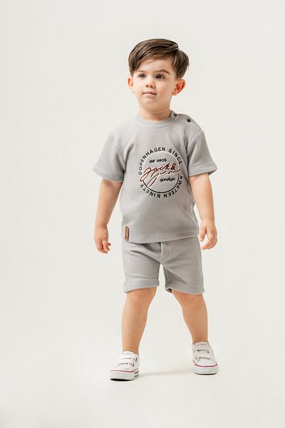 JNF kids Baby Boy & Child Summer Shorts T-Shirt Double Set