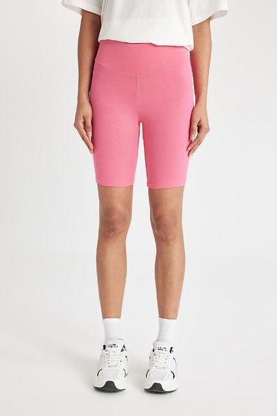 DeFacto Legginsy sportowe Fit Biker - przylegające do talii B9544ax24sm