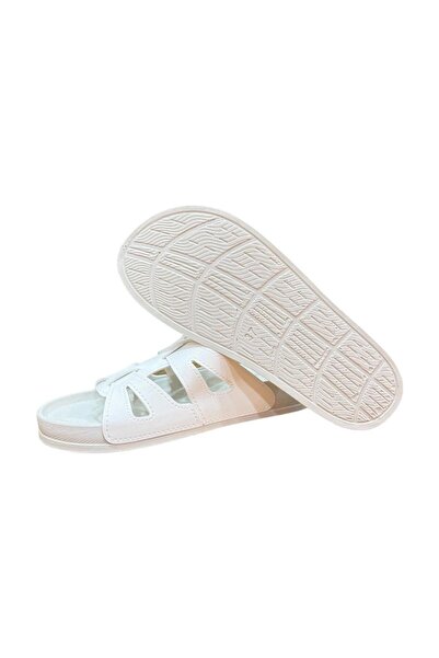 Liger Comfortable Anatomical Sole Women's Slippers - White