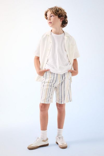 DeFacto Boy's Linen Look Shorts C2984a824sm