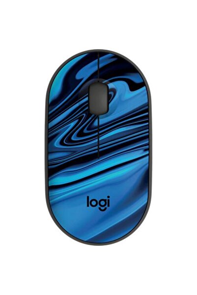 logitech M340 Wireless Mouse Blue Galaxy